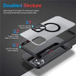 Transparent Matte Hard Case For iPhone