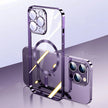Coque transparente en TPU souple plaquée pour iPhone 