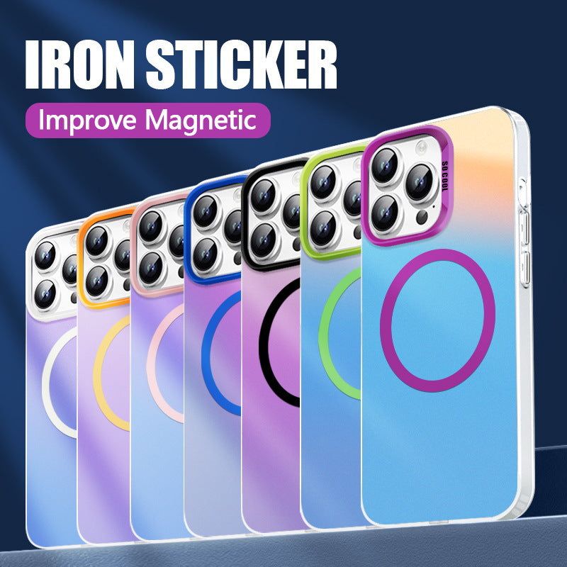 Transparent Laser Shockproof Case for iPhone