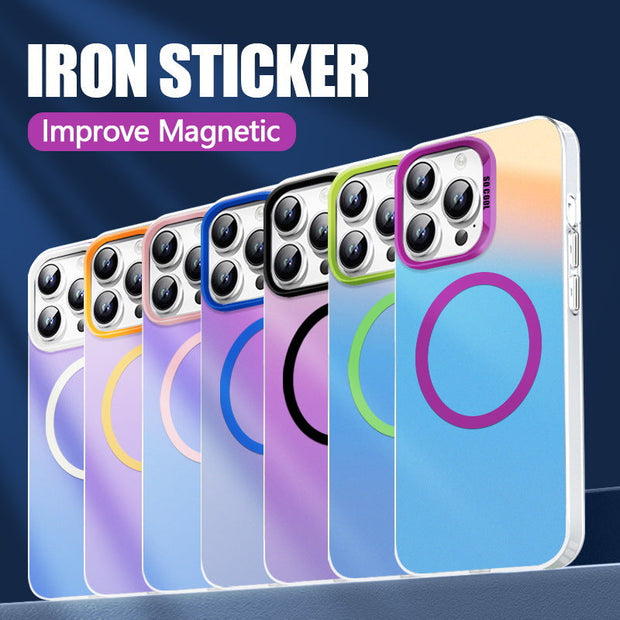 Transparent Laser Shockproof Case for iPhone