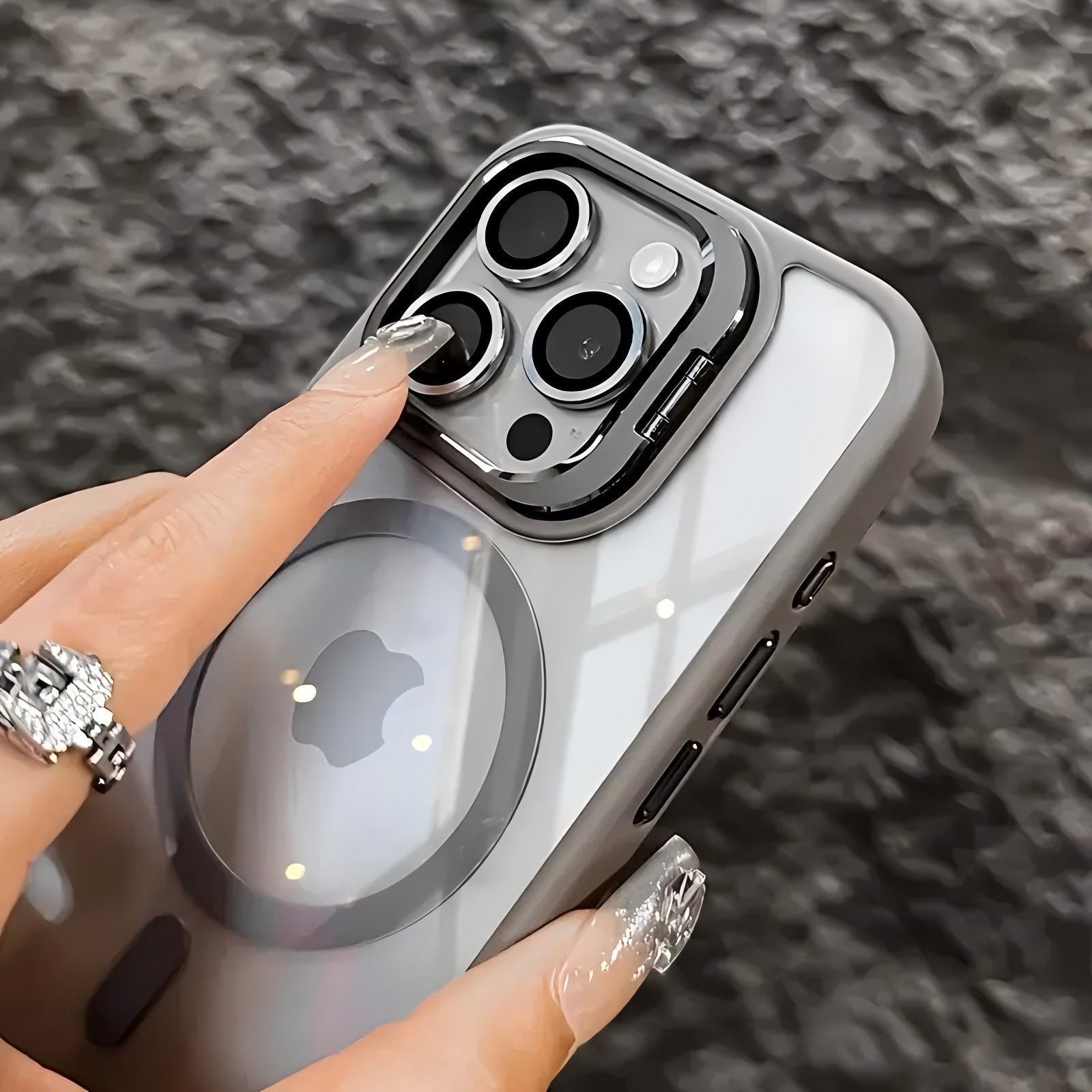 Magnetic Fusion Case with Foldable Stand