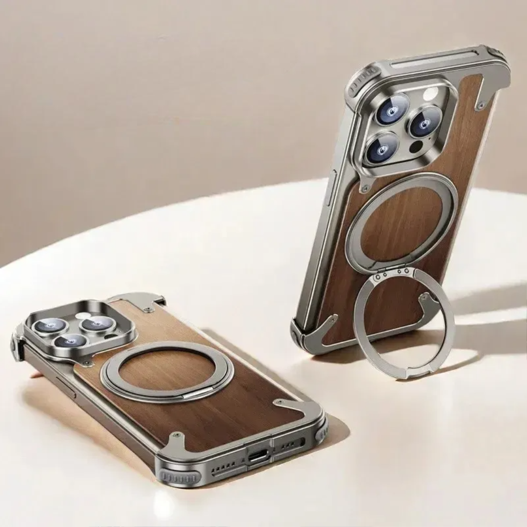 Signature Wood & Titan Steel Case