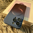 Lens Protective Silicone Magnetic Case for iPhone