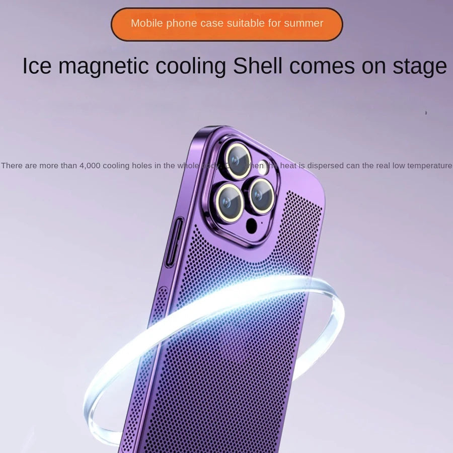 Heat Dissipation Plating Case for iPhone
