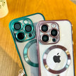 Transparent Plating Soft Case for iPhone