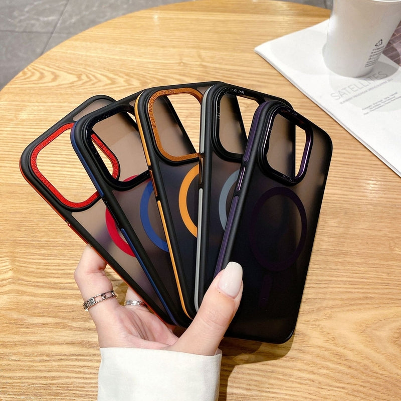 Bicolor Translucent Matte Case for iPhone