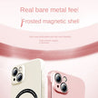 Magnetic Frameless Hard Case For iPhone
