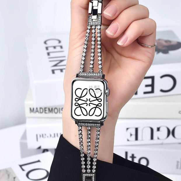 Bling Diamond Link Bracelet