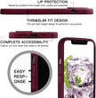 Solid Color Square Liquid Silicone Case For iPhone