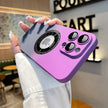 Magnetic Gradient Color Matte Case For iPhone
