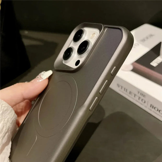 Solid Color Matte Soft Case For iPhone