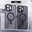 Coque de protection d'objectif mate translucide pour iPhone 