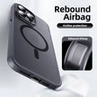 Coque de protection d'objectif mate translucide pour iPhone 