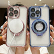 Coque transparente antichoc plaquée pour iPhone 