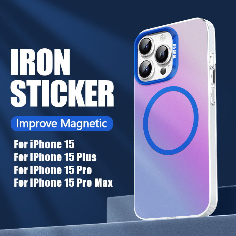 Transparent Laser Shockproof Case for iPhone